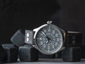 Laco 862162 Pilot Watches Basic Aachen Grau 39mm