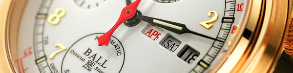 Ball CM1032D-GO-L1J-WH Trainmaster Doctor's Chronograph