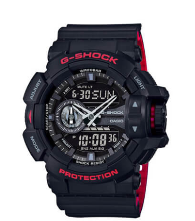 Casio G-Shock ROTARY METALLICA GA400HR-1ACR