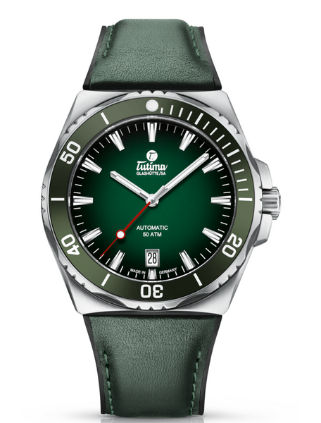 Tutima 6156-05 M2 Seven Seas S 40mm Green Degrade