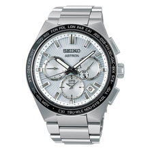 Seiko Astron SSH117 Sunburst Solar GPS Titanium Dual Time