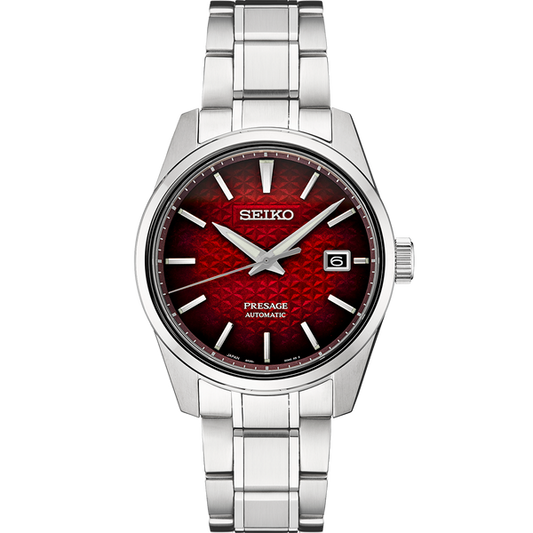 Seiko Presage SPB227 Sharp Edge Series Crimson Red