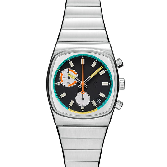 Brew Metric Retro Dial Meca-Quartz Chronograph // Pre-Owned