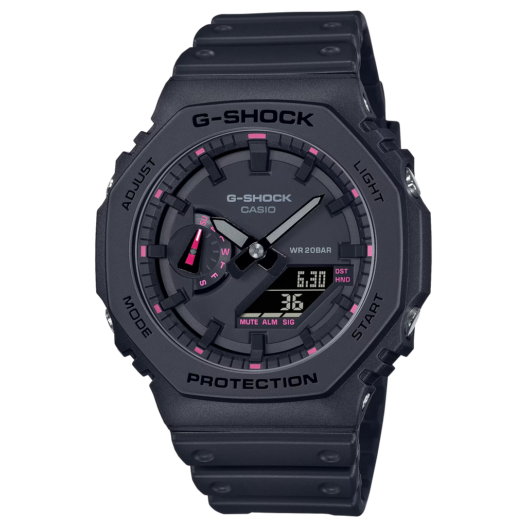 G-Shock GA2100P-1A BCRF Pink Ribbon Octagon Casioak – Arizona Fine Time