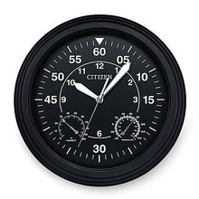 Citizen Outdoor Black Wall Clock CC2016