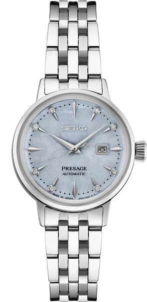 Seiko Presage SRE007 Cocktail Time Skydiving Pale Blue Automatic Ladies