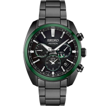 Seiko Astron SSH079 Green Nebula GPS Solar Dual Time Astron