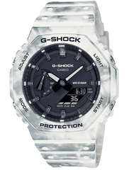 G-Shock GAE2100GC-7A Snow Camouflage Casioak Replaceable Bezel and Strap