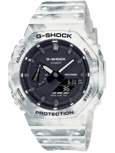G-Shock GAE2100GC-7A Snow Camouflage Casioak Replaceable Bezel and Strap