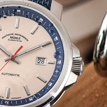 Muhle Glashutte M1-25-36-CB-I 29er Big Sand Dial Nautical Blue Canvas Strap