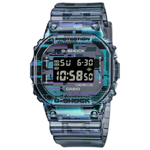 G-Shock DW5600NN-1A Square Digital Glitch Blazing Iridescent