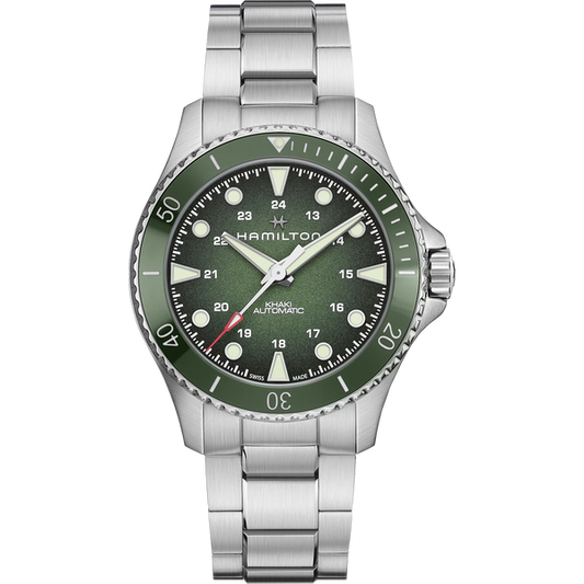 Hamilton H82525160 Khaki Navy Scuba Green Dial Automatic