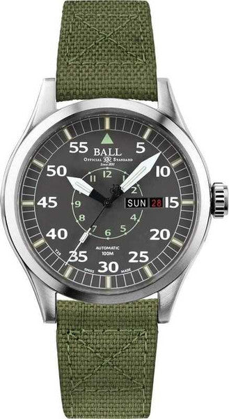 Ball NM1080C-N5J-GY Master II aviator II // Pre-Owned