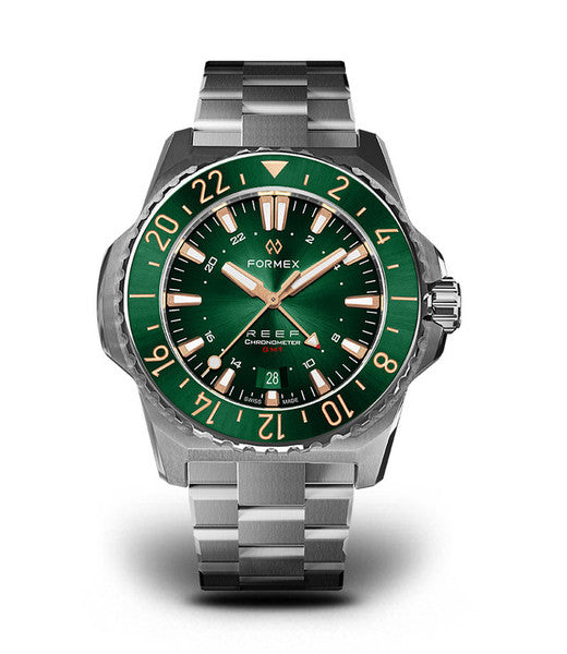 Formex 2202.1.5388.100 Reef GMT Automatic Chronometer Green