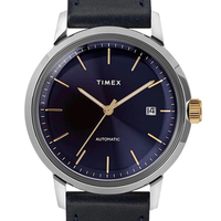 Timex TW2T23100ZV Marlin Navy Blue Automatic // Pre-Owned