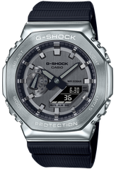 G-Shock GM2100-1A Metal Clad Casioak Silver