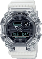 G-Shock GA900SKL-7A Heavy Duty Vibrant Surge Transparent White