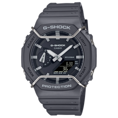 G-Shock GA2100PTS-8A Tone-on-Tone Wire Face Casioak Black