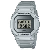 G-Shock DW5600FF-8 Retro Futuristic Metallic Silver Square