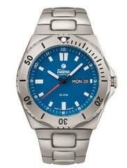 Tutima 6151-12 Seven Seas Titanium Signal Blue Automatic