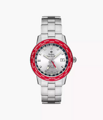 Zodiac ZO9410 Super Sea Wolf MGT World Time Automatic Stainless Steel