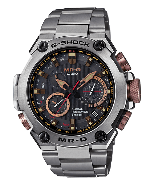 G-Shock MRGG1000DC-1A Akagane GPS MR-G Titanium // Pre-Owned