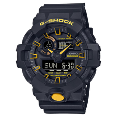 G-Shock GA700CY-1A Analog-Digital Rugged Black Yellow