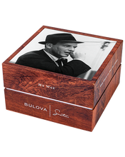 Bulova 96B345 Frank Sinatra Best is Yet to Come Gray Textured Dial Manual Wind