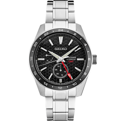 Seiko Presage SPB221 Sharp Edge GMT Black