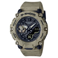 G-Shock GA2200SL-5A Carbon Core Sandy Desert Lands Green