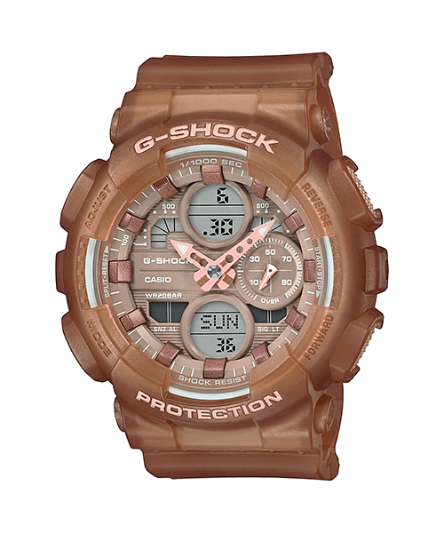 G-Shock GMAS140NC-5A2 Frosted Translucent Pink