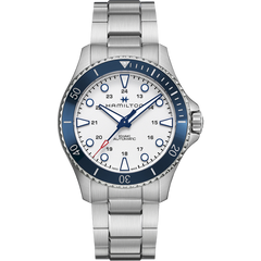 Hamilton H82505150 Khaki Navy Scuba Automatic White Dial