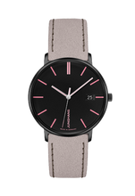 Junghans 47/4256.00 FORM Damen Pink Accent Black Dial Quartz