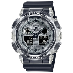 G-Shock GA100SKC-1A Stealth Camouflage Translucent Ana-Digi