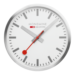 Mondaine A995.CLOCK.17SBV 40cm Silver Kitchen Clock