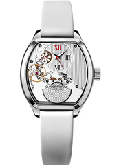 Claude Meylan 6080-C Tortue Lady Automatic Skeleton White