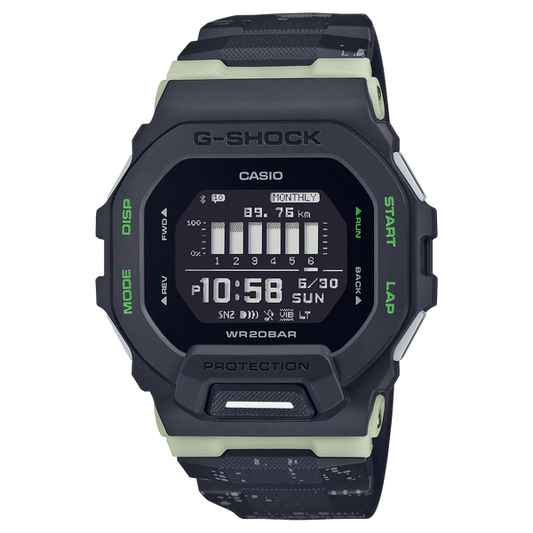 G-Shock GBD200LM-1 MOVE Urban Nightscapes Glow Resin