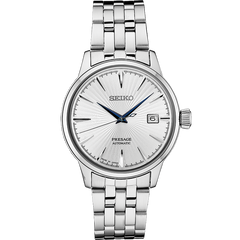 Seiko Presage SRPB77 Cocktail Time Silver Sunburst Dial Automatic