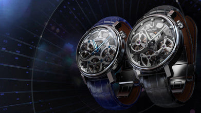 Accutron 26A209 Electrostatic Spaceview Evolution Blue