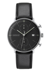 Junghans 27/4601.02 Max Bill Chronoscope Black Dial