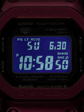 Casio G-Shock GMWB5000RD-4 Red Ion-Plated Full Metal 2Way Time Sync