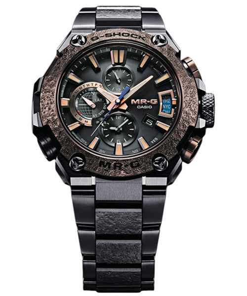 Casio G-Shock MR-G GPS Atomic Solar Hybrid Bluetooth MRGG2000HA-1A  "Arashi-Tuchime"