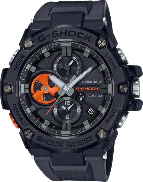 G-Shock GSTB100B-1A4 G-Steel Bluetooth Connected