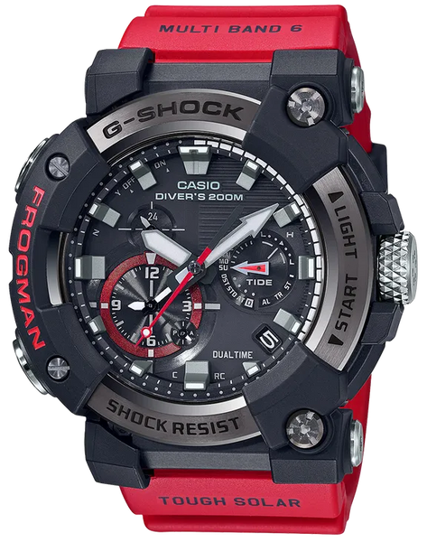G-Shock GWFA1000-1A4 Red Frogman Master of G