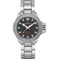 Hamilton H77485130 Khaki Navy Frogman Automatic Black Dial 41mm