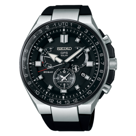 Seiko Astron SBXB169 Executive Sports GPS Solar Dual Time // Pre-Owned