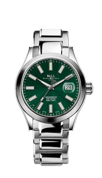Ball NM9026C-S6CJ-GR Engineer III Marvelight Chronometer Green Dial