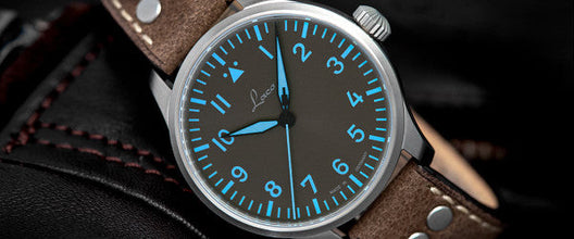 Laco 862125 Augsburg Taupe 39mm Flieger