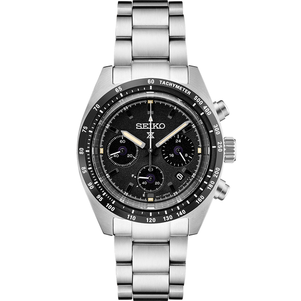 Seiko Prospex SSC819 Solar Chronograph Black Panda Dial