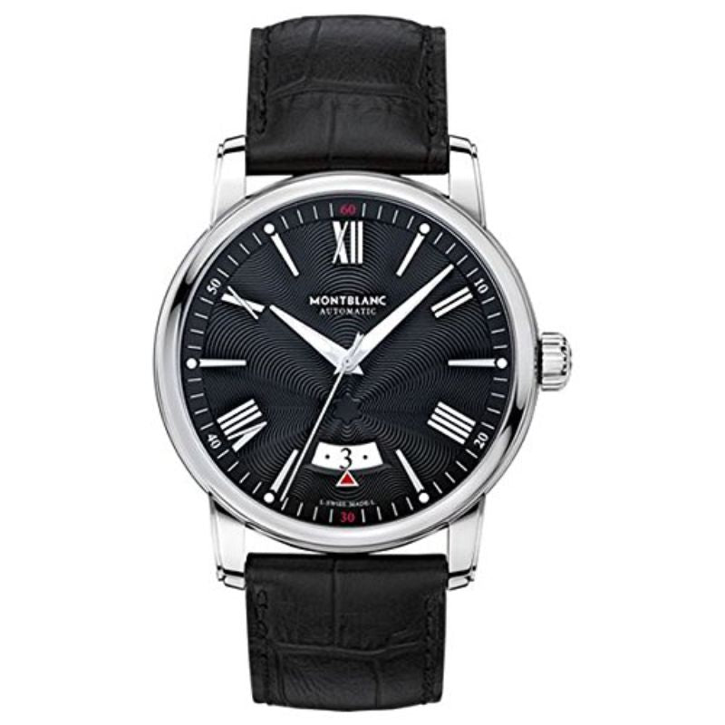 Montblanc 4810 Date Automatic Black Dial Leather // Pre-Owned
